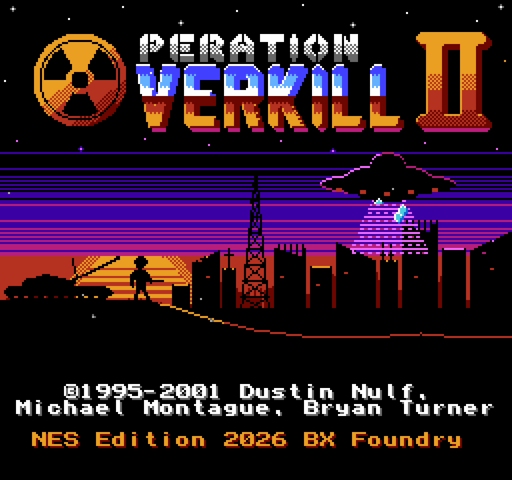 Operation: Overkill II — Unofficial NES Fan Port