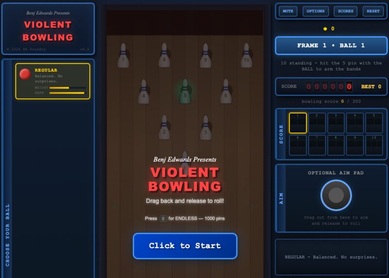 Violent Bowling