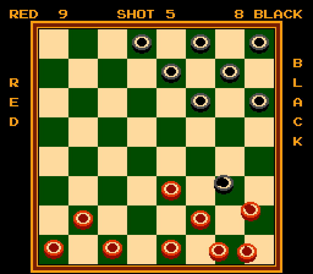 Violent Checkers: NES Edition