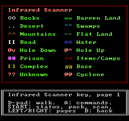 The Infrared Scanner key