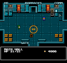 The Complex's Main Hall with recruits